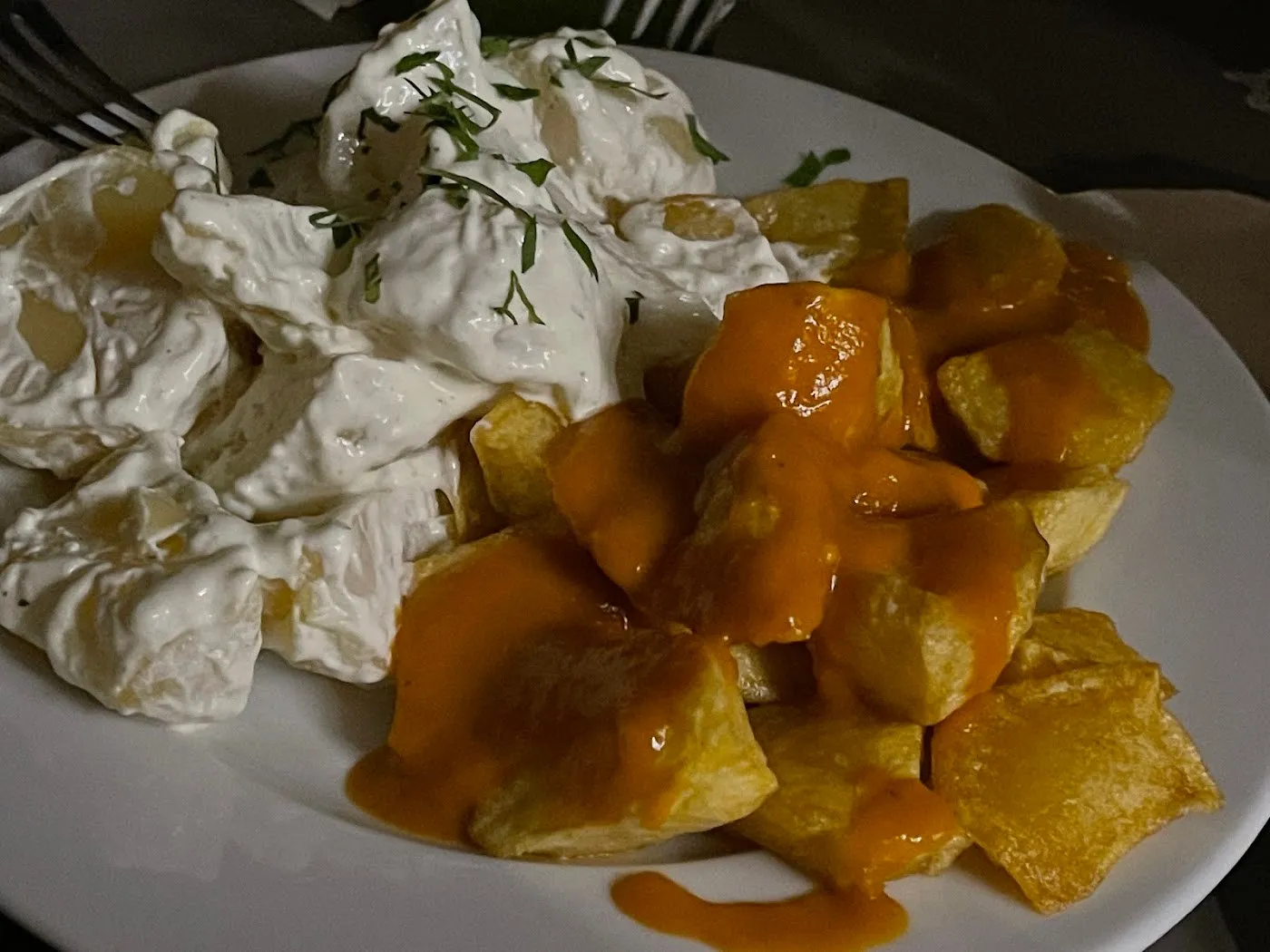 Patatas bravas o ali-oli